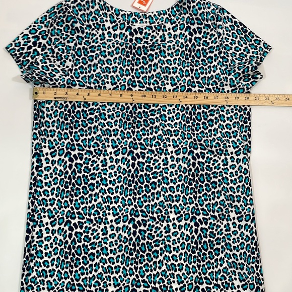 Jude Connally Ella Dress Size L NWT Mini Leopard Print - Picture 6 of 10